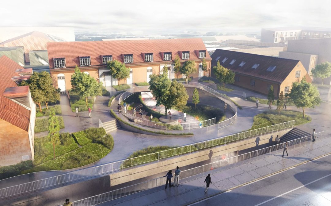 Sophienberg Gruppen og PLH Arkitekter vinder opgaven med at løfte området ved Kulturhuset i Farum